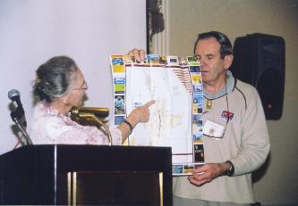 Joan and David Livesay presenting at the meeting