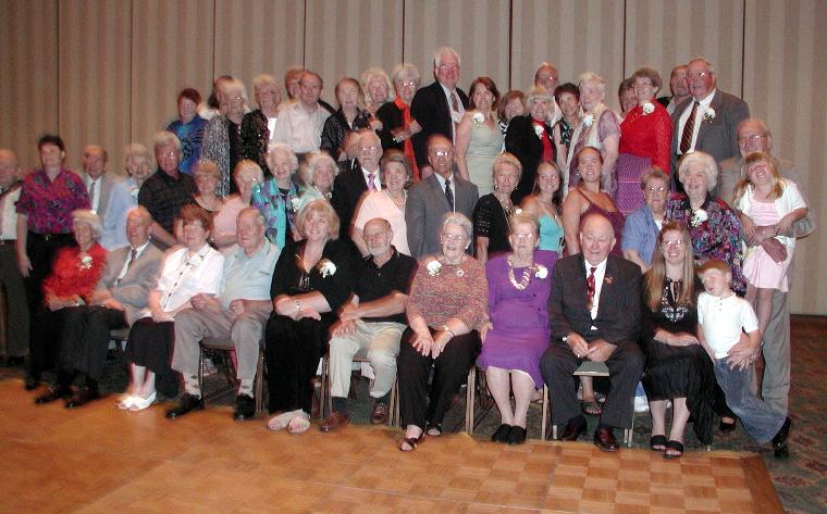 Large group portrait from the 2006 Fiftieth Anniversary Meeting