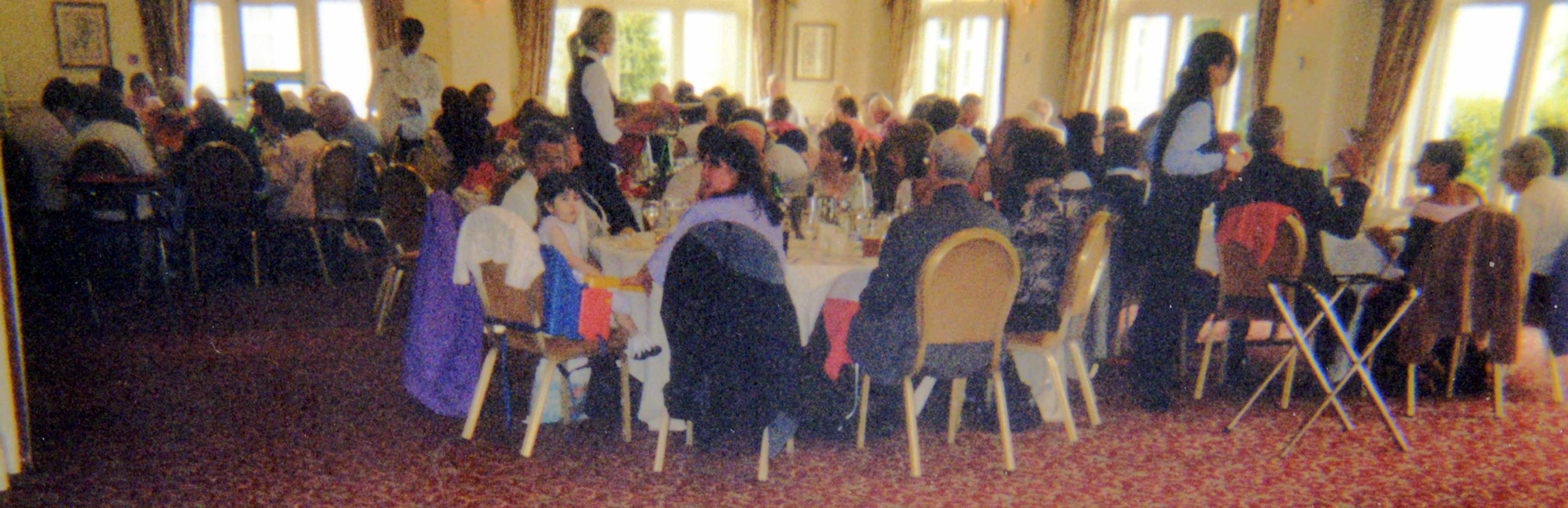 Livesay and Livesey family lunch gathering in Lancashire in 2006