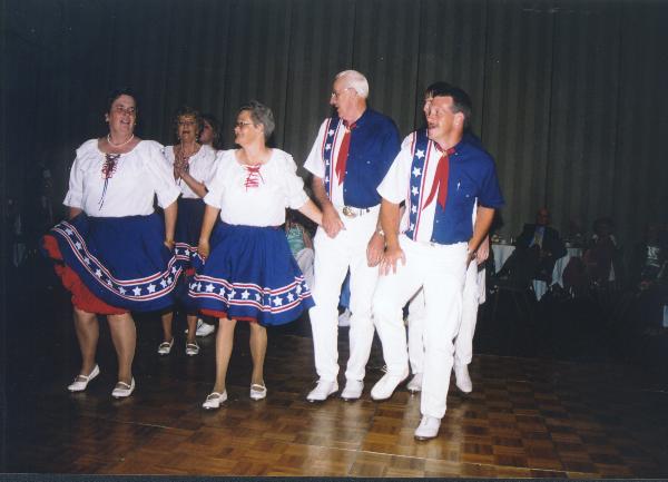 Old Dominion Cloggers performing at the 2006 Fiftieth Anniversary meeting